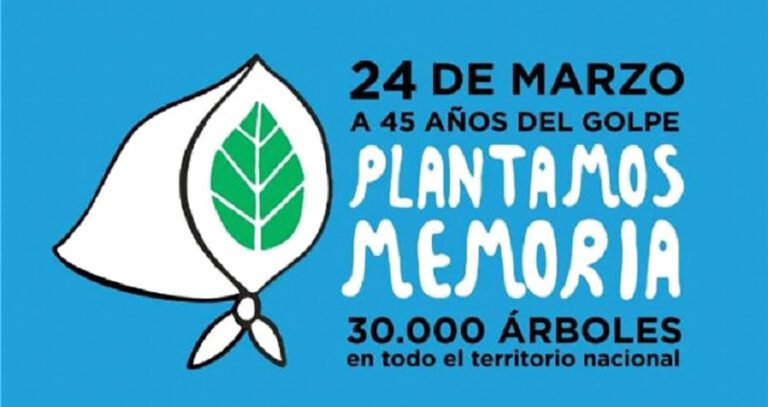 A 45 años del golpe de Estado de 1976. Plantemos MEMORIA. A 45 años del golpe de Estado de 1976. Plantemos MEMORIA.