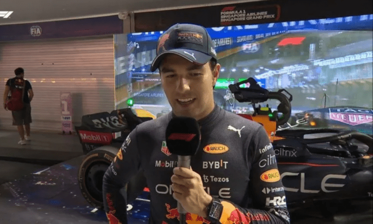 Fórmula 1: Checo Pérez se quedó con el GP de Singapur. Fórmula 1: Checo Pérez se quedó con el GP de Singapur.