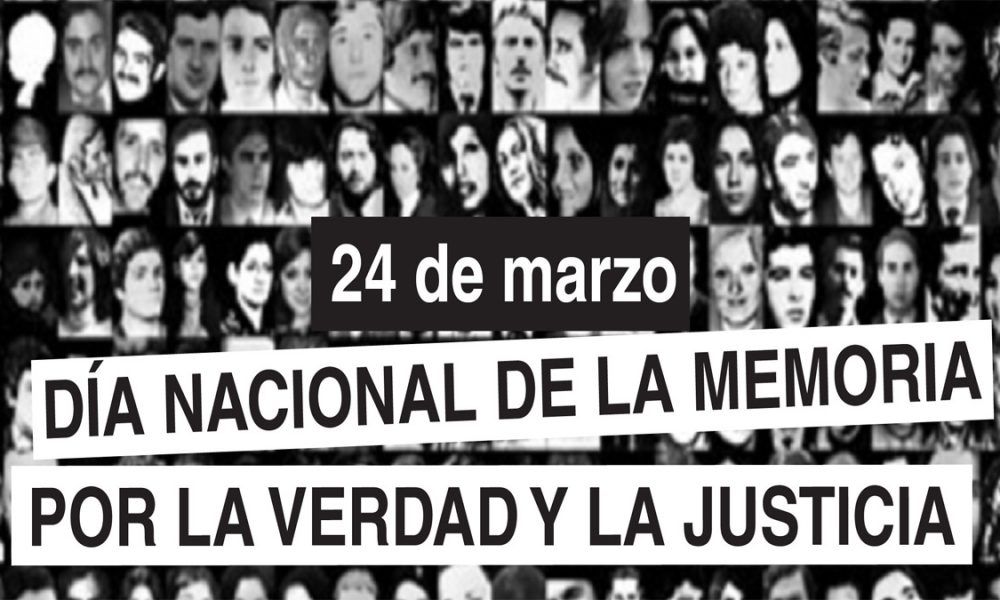 24 de marzo: ¡Nunca más! 24 de marzo: ¡Nunca más!