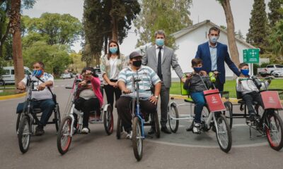 Inclusión: Se entregaron triciclos adaptados para personas con discapacidad motriz.