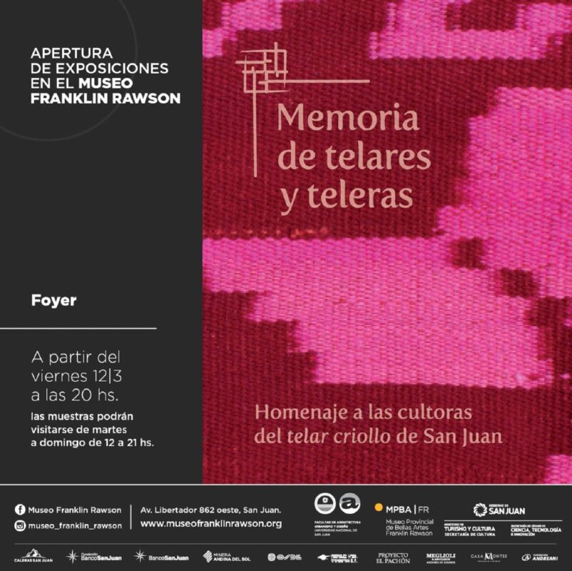 Museo de Bellas Artes. Memoria de telares y teleras. Museo de Bellas Artes. Memoria de telares y teleras.