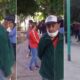Vecinos de Angaco se quejan por las largar filas en el hospital del departamento.