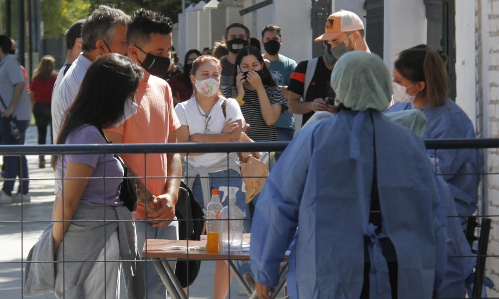 En los últimos días se cuadriplicó la cantidad de hisopados y PCR. En los últimos días se cuadriplicó la cantidad de hisopados y PCR.