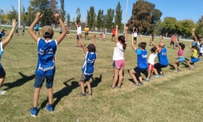 Se realizó un encuentro de mini atletismo.