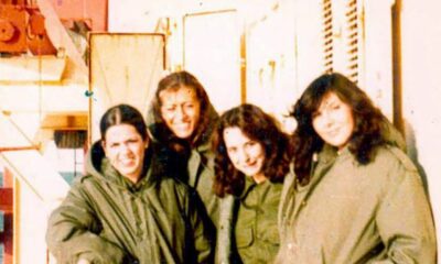 Las veteranas de Malvinas.