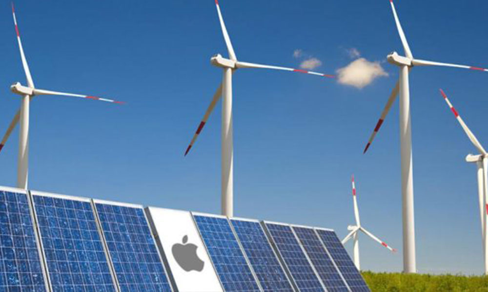 Apple acelera esfuerzos para transición a energías renovables en China Apple acelera esfuerzos para transición a energías renovables en China