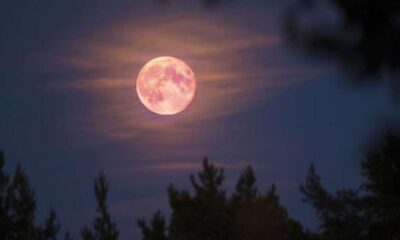 Superluna rosa de abril.