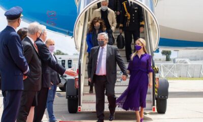 La gira del presidente Alberto Fernández por Europa.
