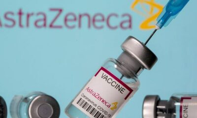 Llegaron más de 200 mil dosis de AstraZeneca.
