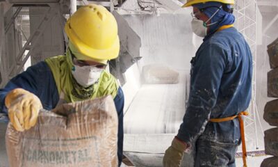 Cae la produccion en las caleras por las restricciones de gas.