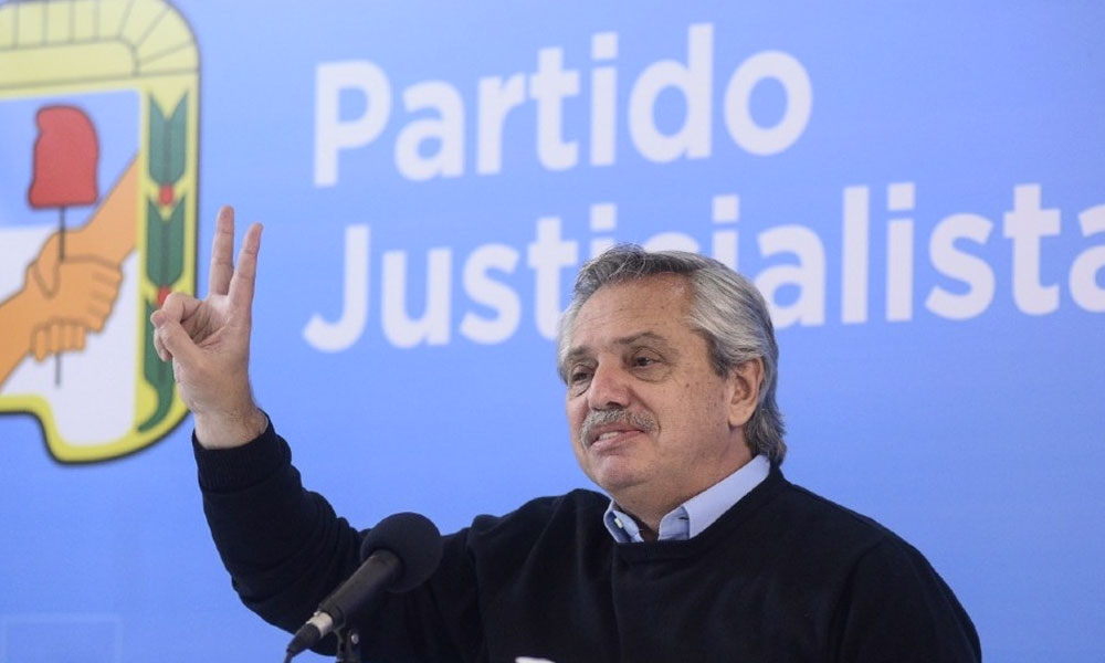 Fernández en reunión del PJ: «Como peronistas debemos más que nunca ponernos al lado de los que más necesitan».