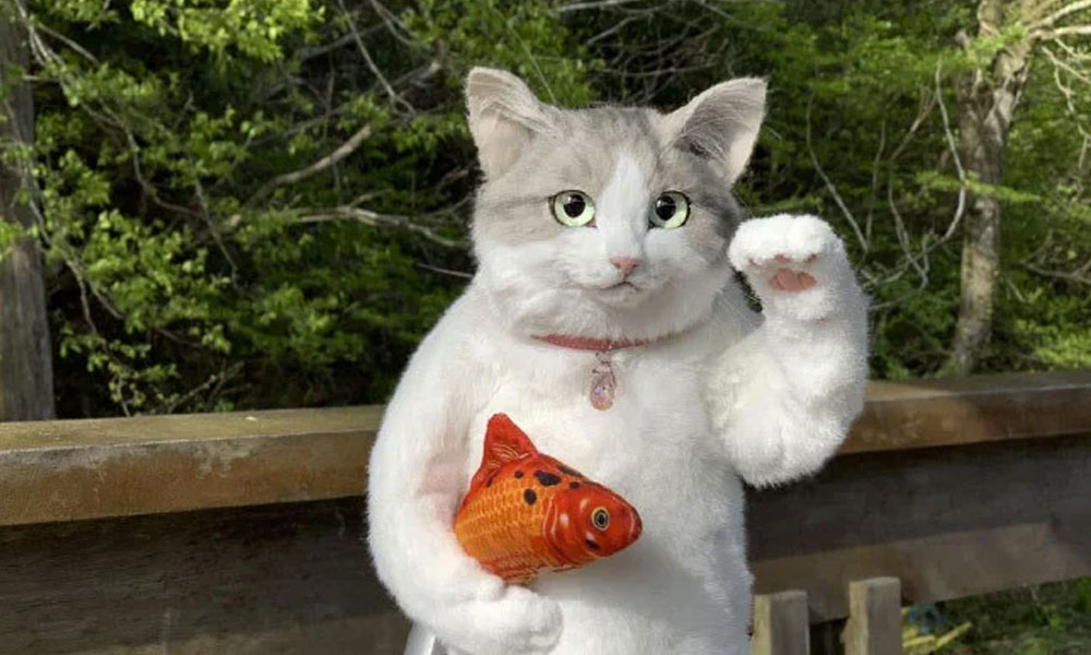 Desde China, mochilas especiales para los amantes de los gatos.