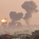 Israel y Hamás bordean la guerra en Gaza con disparos de cohetes y bombardeos masivos.