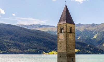 Resurge un pueblo italiano que estuvo sumergido en el fondo de un lago durante más de 70 años.