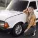 Se compró un Fiat 128 y recibió miles de burlas en redes sociales.