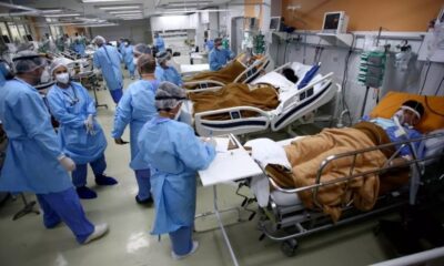 Argentina es el tercer país con más pacientes con coronavirus internados en terapia intensiva.