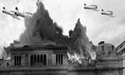 Se cumplen 66 años del brutal bombardeo a Plaza de Mayo.