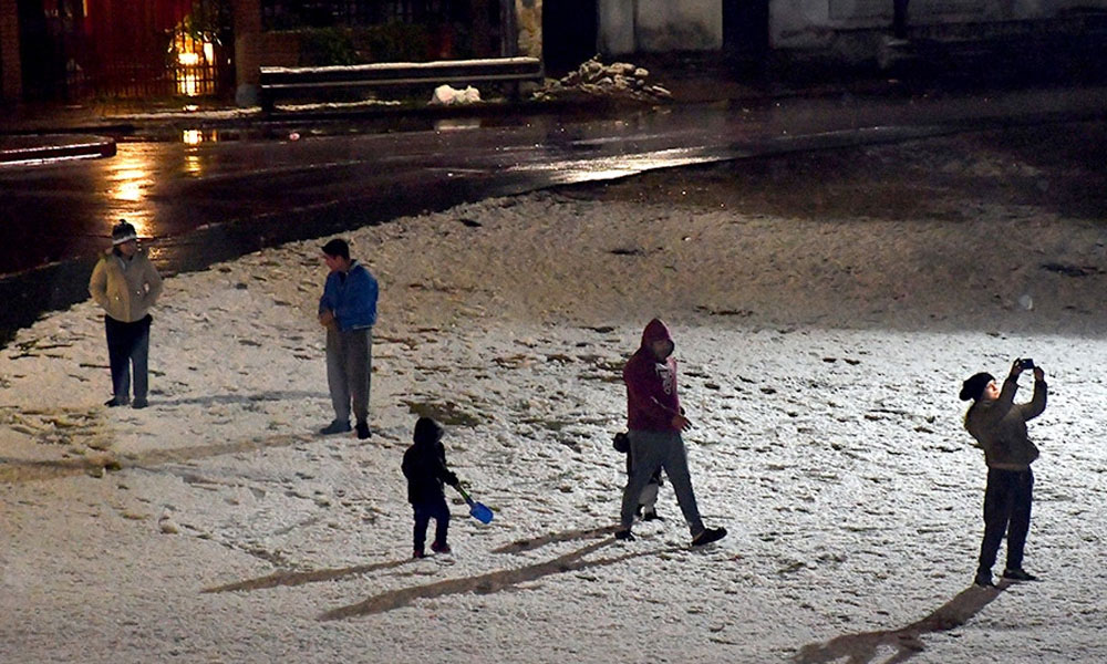 Córdoba: amaneció cubierta de nieve en la capital y en el interior. Córdoba: amaneció cubierta de nieve en la capital y en el interior.