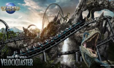 Jurassic World VelociCoaster la nueva montaña rusa de Universal Orlando.
