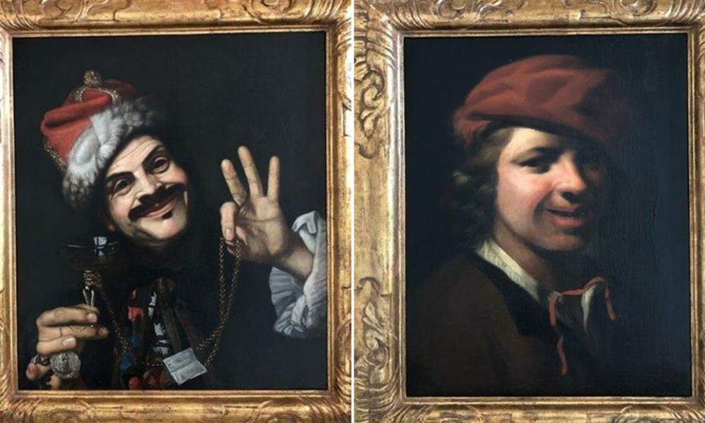 Alemania: Encuentran dos valiosas pinturas del siglo XVII en un contenedor de basura. Alemania: Encuentran dos valiosas pinturas del siglo XVII en un contenedor de basura.