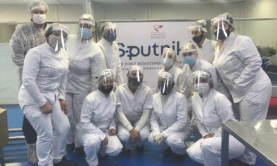 Laboratorio Richmond: Terminó la producción de las primeras vacunas Sputnik producidas en Argentina.