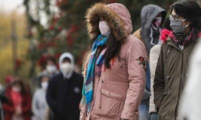Ola de frío: Emiten alerta violeta para casi todo el país.