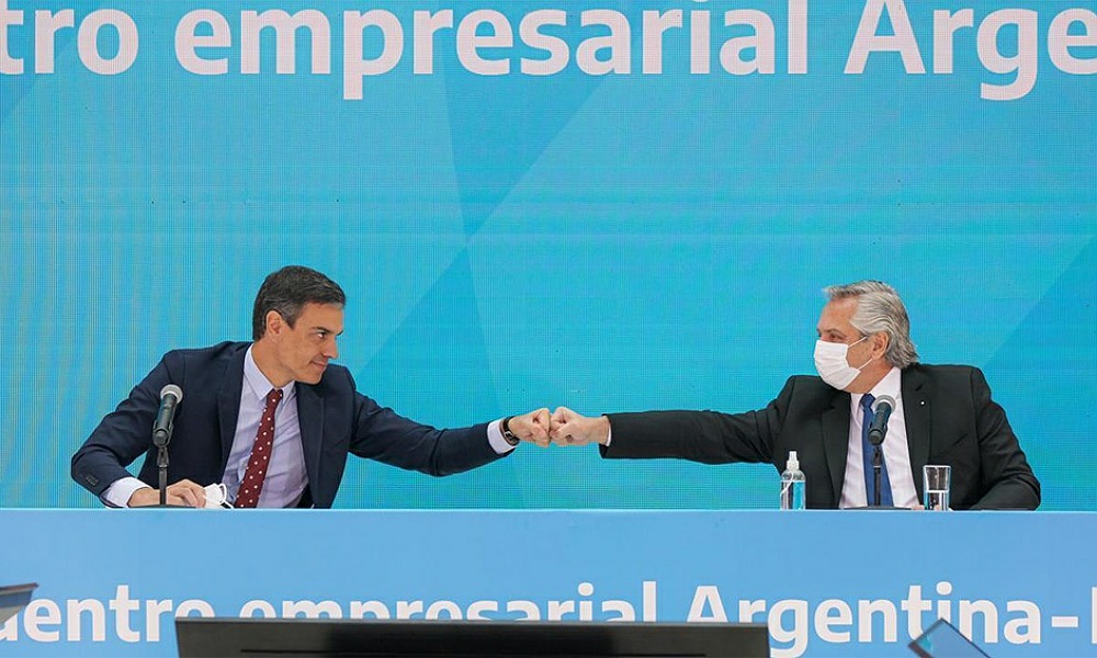 Fernández: «hacemos lo correcto ahora cuando reclamamos la socialización global de la vacuna». Fernández: «hacemos lo correcto ahora cuando reclamamos la socialización global de la vacuna».