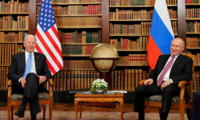 Ginebra, Suiza: primera cumbre cara a cara entre Putin y Biden.