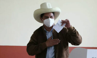 La historia de Pedro Castillo, el maestro rural que puede ser presidente de Perú.
