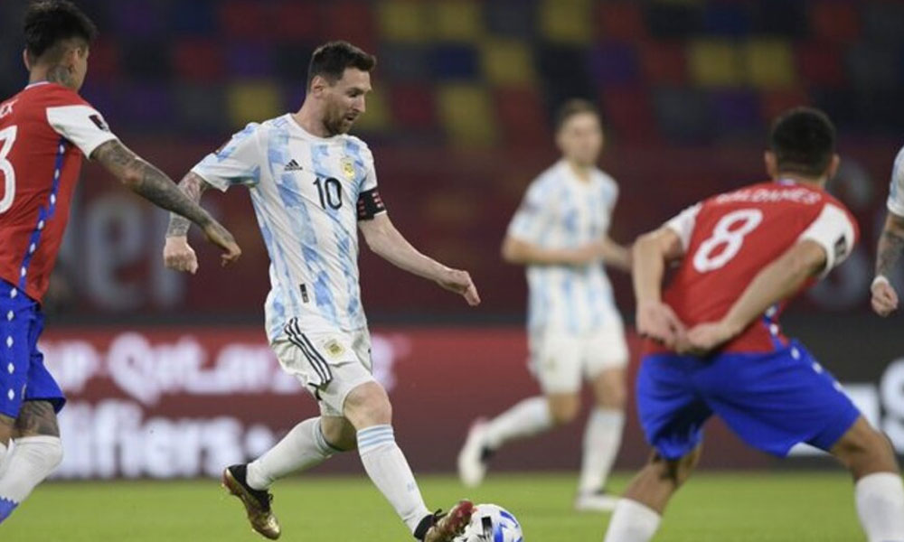 Siendo un poco mejor, pero sin lucir, Argentina empató con Chile.