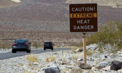 El Valle de la Muerte registra la segunda temperatura más alta de todos los tiempos: Alcanzó los 54,4°C.