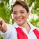 Xiomara Castro la candidata presidencial feminista por Honduras.