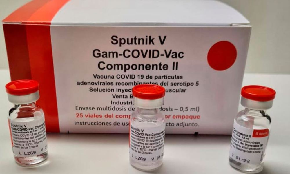 El Laboratorio Richmond terminó la producción local de 154 mil dosis del componente 2 de Sputnik V. El Laboratorio Richmond terminó la producción local de 154 mil dosis del componente 2 de Sputnik V.