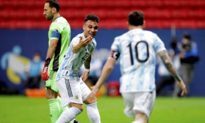 Copa América: 3 penales atajados por Martinez ponen a la Argentina en la final con Brasil.