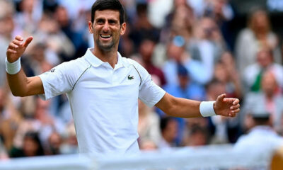 Djokovic ganó Wimbledon y alcanzó el récord de 20 títulos de Grand Slam.