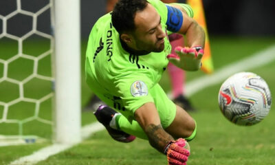 Copa América: Colombia gracias a Ospina venció a Uruguay y es semifinalista.