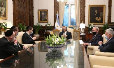 Alberto Fernández recibió a la cúpula de la AMIA, a pocos días del aniversario del atentado.
