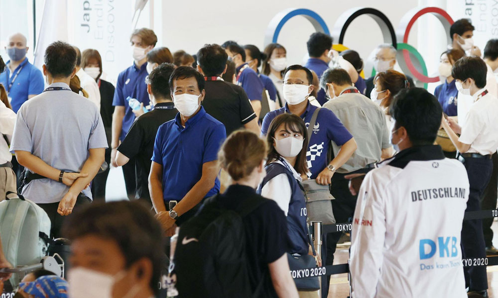 Tokio: A 8 días de las Olimpíadas registra su mayor número de contagios diarios. Tokio: A 8 días de las Olimpíadas registra su mayor número de contagios diarios.