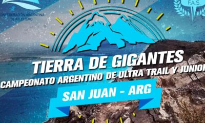 Primer Campeonato Argentino de Ultra trail, Trail, Classic y Junior (U20) en San Juan.