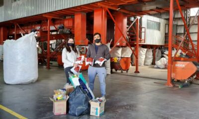 “Eco canje”: Ya se recolectaron más de mil kilos de residuos reciclables.