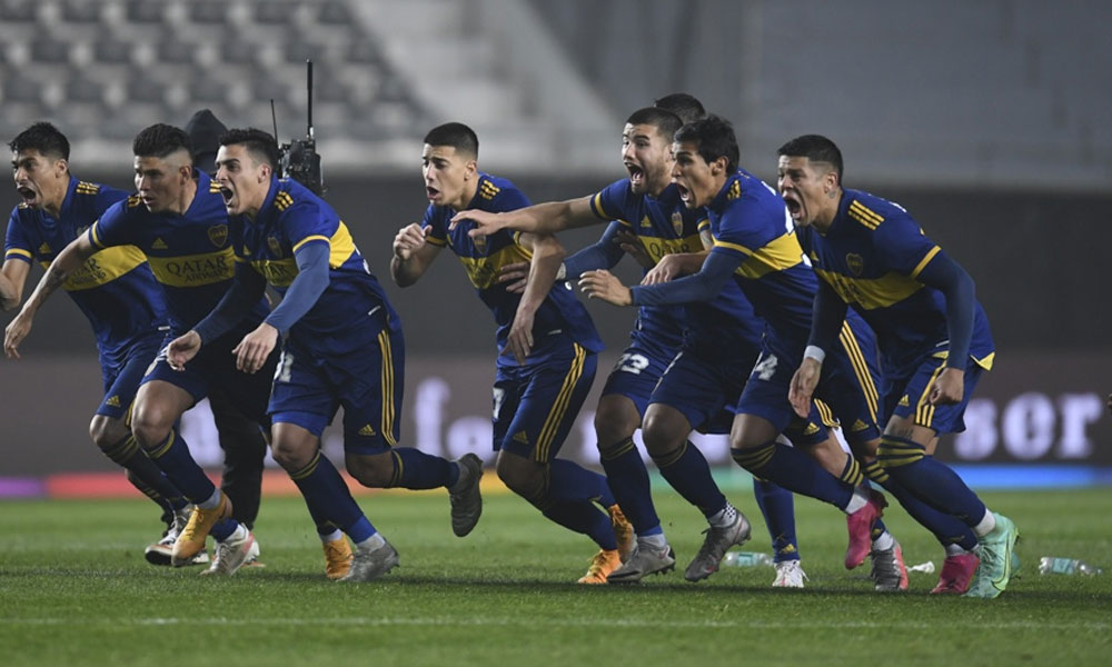Boca eliminó a River por penales en la Copa Argentina. Boca eliminó a River por penales en la Copa Argentina.