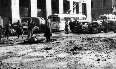 Violencia política en la Argentina del siglo XX: 16 de Junio de 1955, la masacre de Plaza de Mayo.