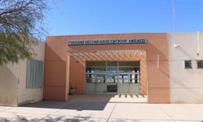 Incidente en el Colegio Cacique Angaco.