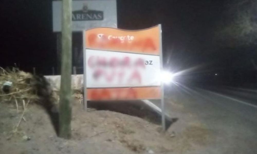 Desde el Inadi repudiaron las pintadas hacia Romina Rosas. Desde el Inadi repudiaron las pintadas hacia Romina Rosas.