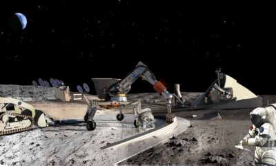 La NASA estudia con impresoras 3D las técnicas para construir en la Luna.