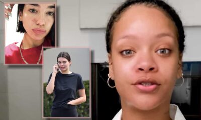 Rihanna, Dua Lipa, Kendall Jenner: son algunas de las famosas que se sumaron al «Skin Positive» mostrando su piel con acné y manchas.