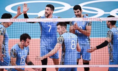 JJOO: En vólei masculino, Facundo Conte aseguró: «Logramos cambiar el curso de la historia». Tras ganar por 3-0 a EEUU.