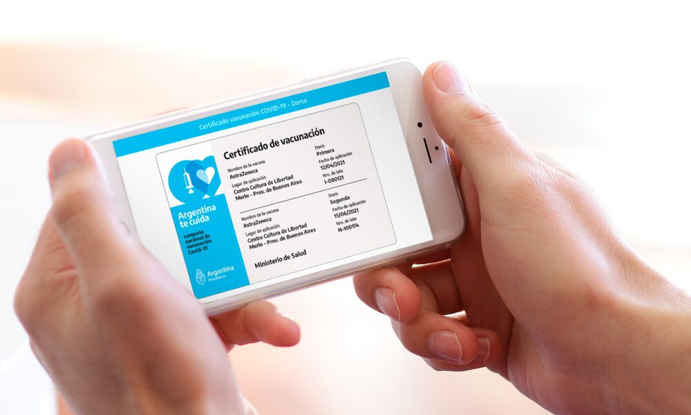 La credencial digital Mi Argentina funcionará como documento oficial de vacunación en el exterior. La credencial digital Mi Argentina funcionará como documento oficial de vacunación en el exterior.