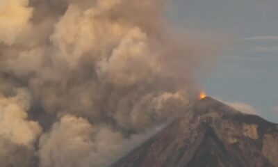 Guatemala: Alerta por la erupción del Volcán de Fuego, el más activo de Centroamérica.