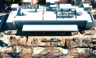 La obra del Hospital Dr. Marcial Quiroga entró en su etapa final.